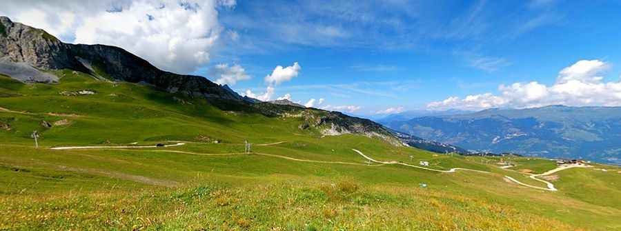 How to reach Pas des Chapelets from Courchevel?