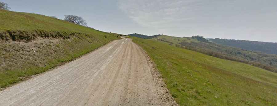 Is Bald Hills Road unpaved?