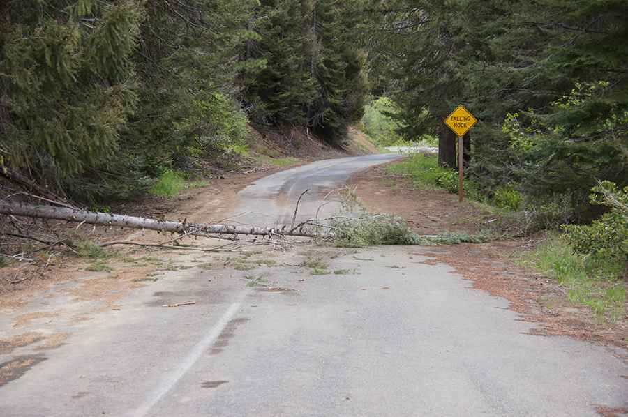 Is Old Blewett Pass in WA paved?