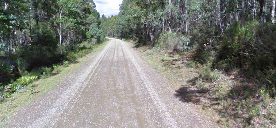 Is the Camden Road unpaved?