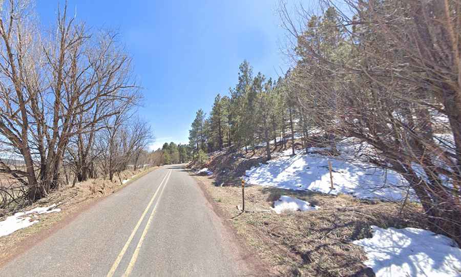 Is the road to Cebolla Pass in New Mexico paved?