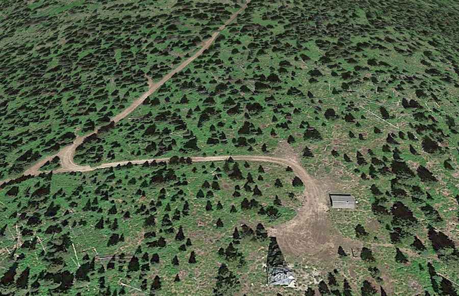 Is the road to Elk Summit in Idaho unpaved?