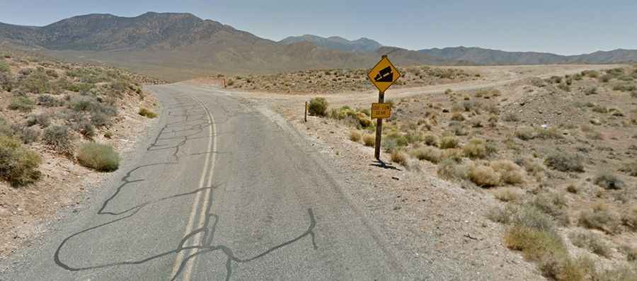 Is the road to Emigrant Pass in Death Valley paved?