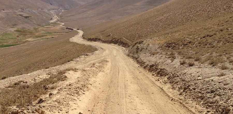 Is the road to Hajigak Pass paved?