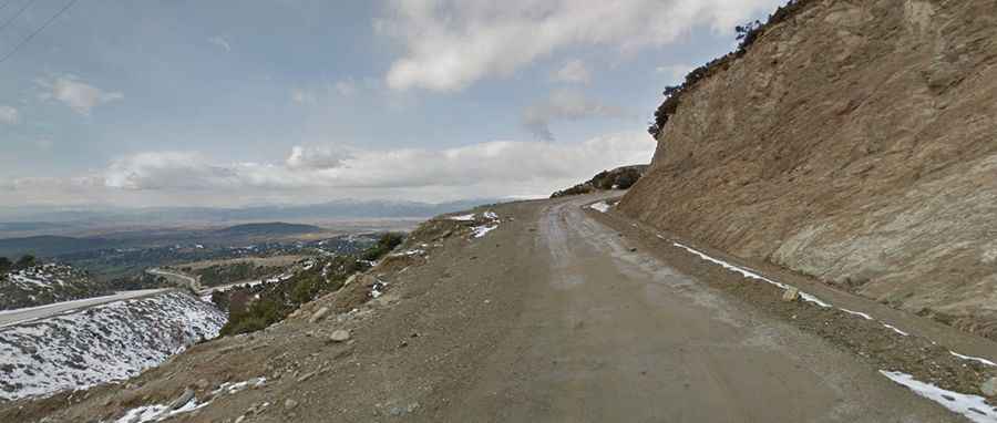 Is the road to Mount Olympus in Greece unpaved?