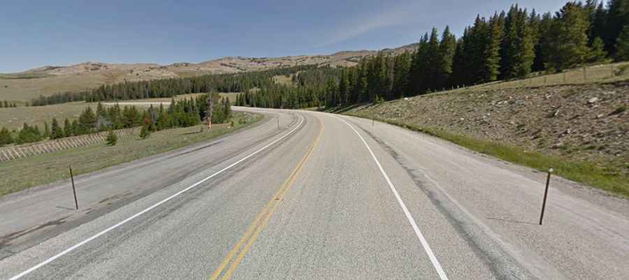 Is the road to Powder River Pass in WY paved?