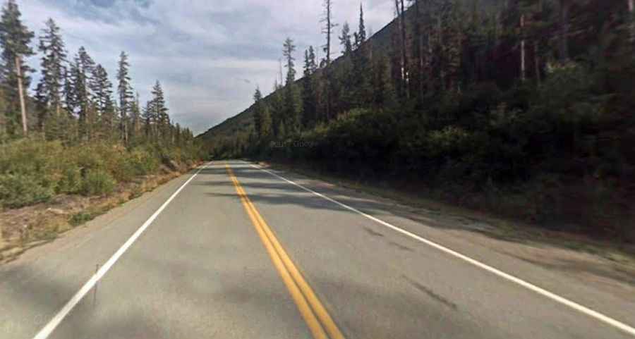 Is the road to Rainy Pass paved?