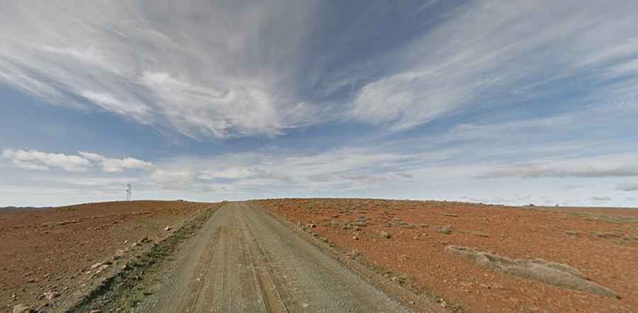 Is the road to Stokes Hill Lookout unpaved?