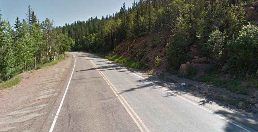 Is the road to Tenderfoot Pass in Colorado paved?