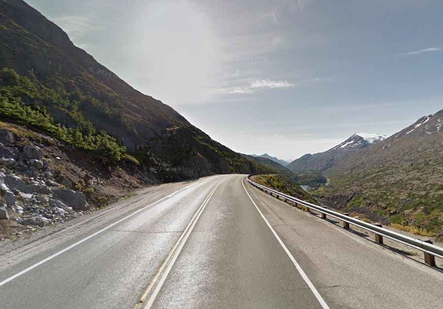 Is the road to White Pass in Alaska difficult to drive?
