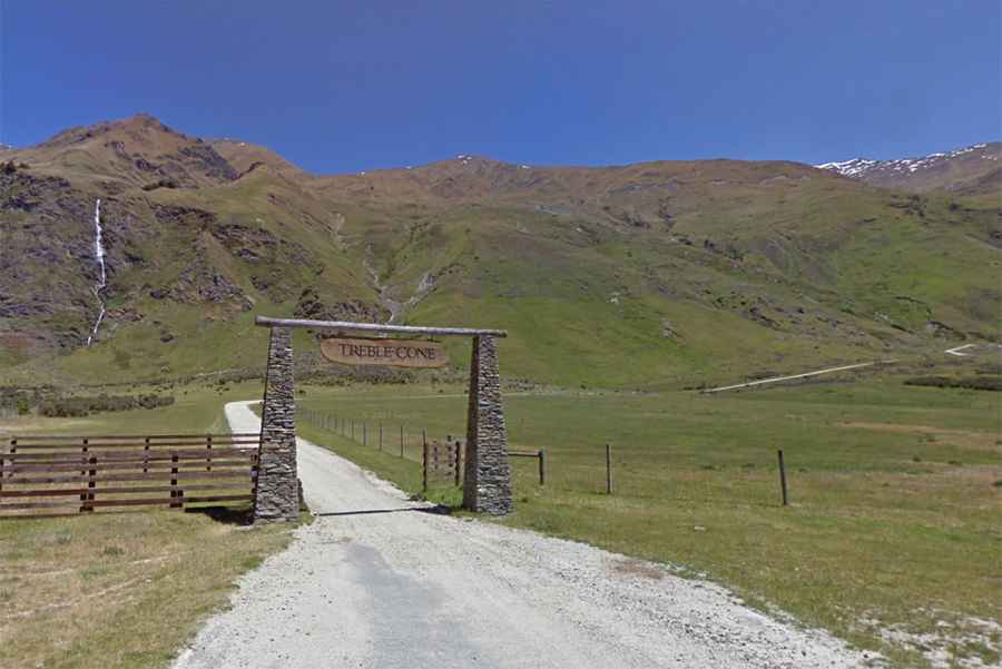 Is Treble Cone Access Road paved?