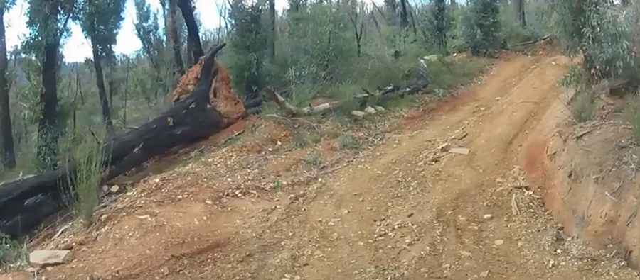 Is Trig Track Walhalla unpaved?