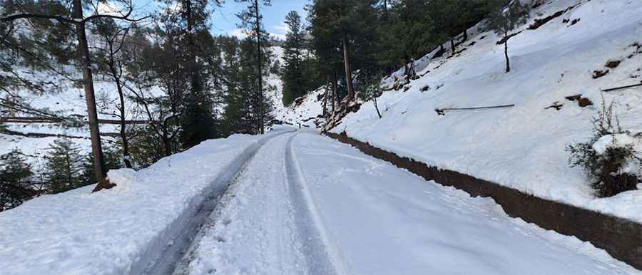 Jhun Gali, an iconic paved road in Pakistan