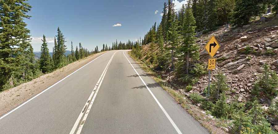 Juniper Pass in Colorado is an absolute must for road lovers