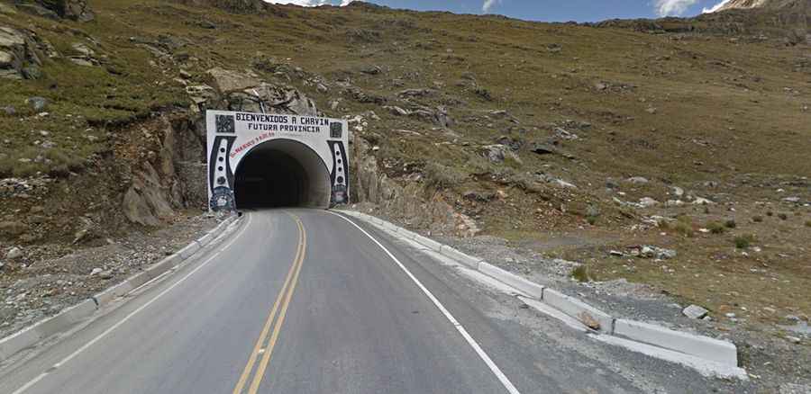 Kahuish Tunnel is one of the world's highest tunnels