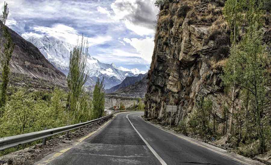 Karakoram Highway is the highest paved international road and Eighth Wonder of the World