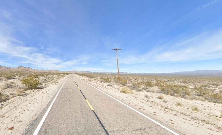 Kelbaker Road is a scenic drive across the Mojave Desert