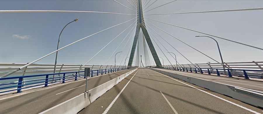 La Constitución de 1812 Bridge, one of the tallest in the world