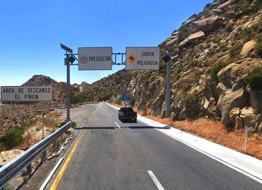 La Rumorosa is a road for James Bond in Mexico