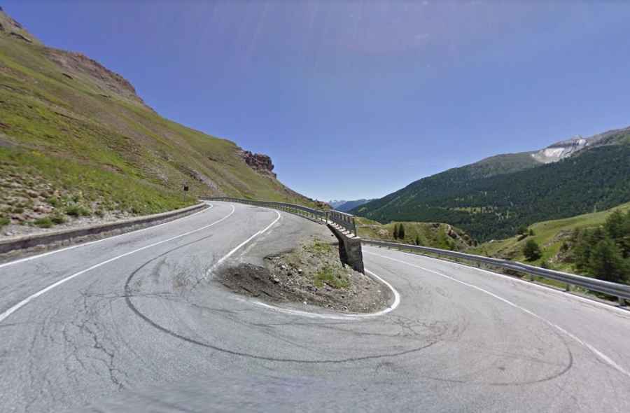 Larche Pass is an awe-inspiring drive in the Alps with 16 hairpin turns
