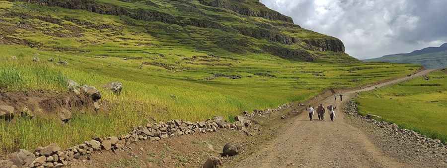 Mount Abuna Yosef is one of the highest drivable roads in Africa