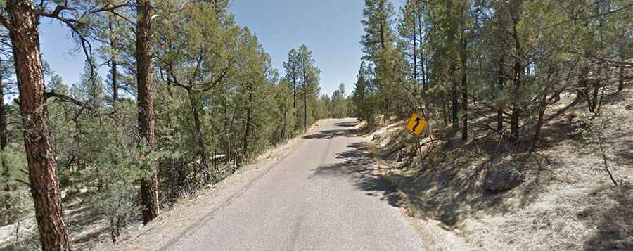 NM 15 Road, a hazardous drive in the winter