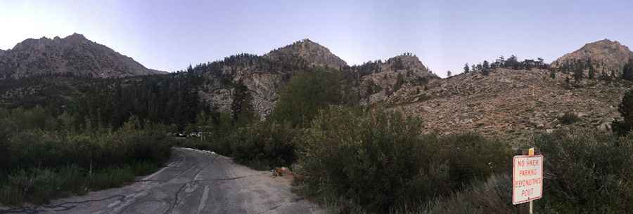 Onion Valley Road is one of the steepest climbs of California