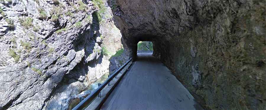 Orrido della Val Taleggio is an Italian balcony road