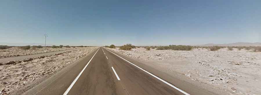 Pan-American Highway through Peru