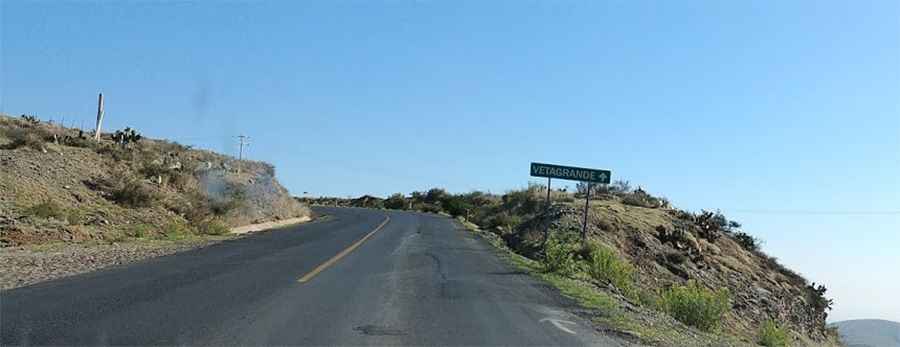 Paseo de la Bufa-Vetagrande Road