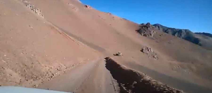 Paso la Chapetona, pure adventure in the Andes