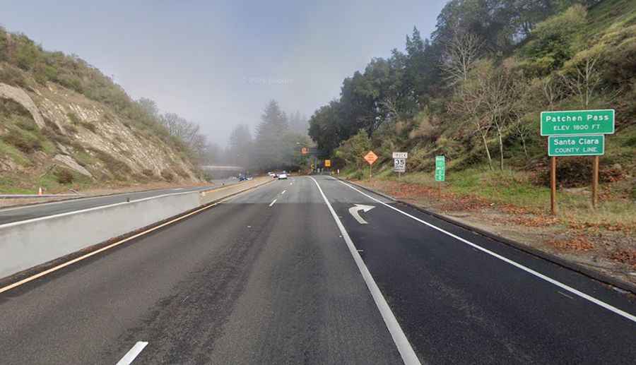 Patchen Pass in California: this road is not for timid drivers