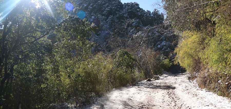 Pulchoki Peak, a thrilling (scary) off road experience