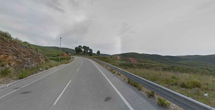 Qafe Bote is a border paved road in the Albanian mountains