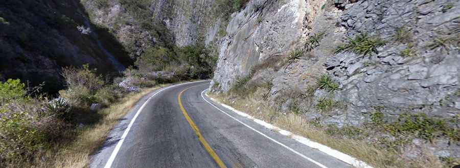 Road Los Altares (Mexico 58)