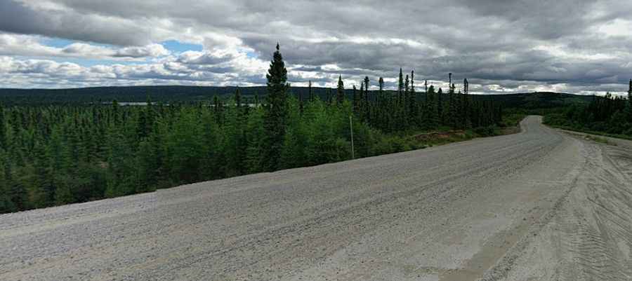 Route 389 is an awe-inspiring road through remote areas of Canada