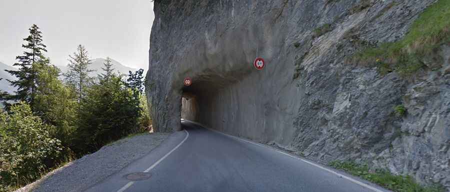 Route Chalais-Vercorin