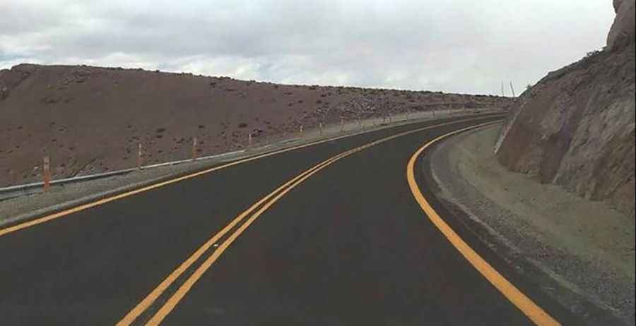 Ruta 23 CH, a 5 stars road in the Andes