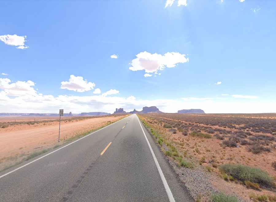Scenic Byway 163 is where Forrest Gump stopped running