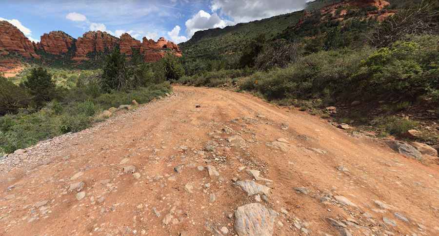 Schnebly Hill Road is an amusement ride in Sedona
