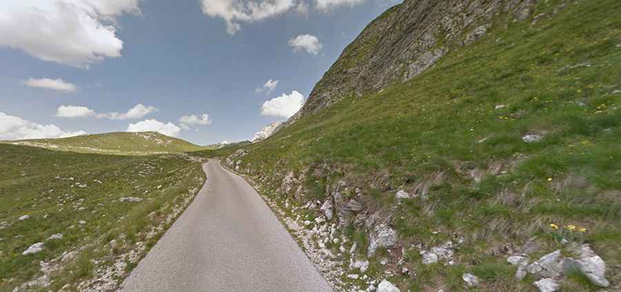 Sedlo Pass is the highest paved mountain road of Montenegro