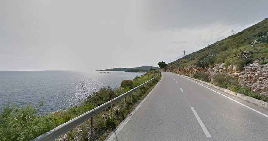 SH8 is a road with spectacular views of the Albanian coast
