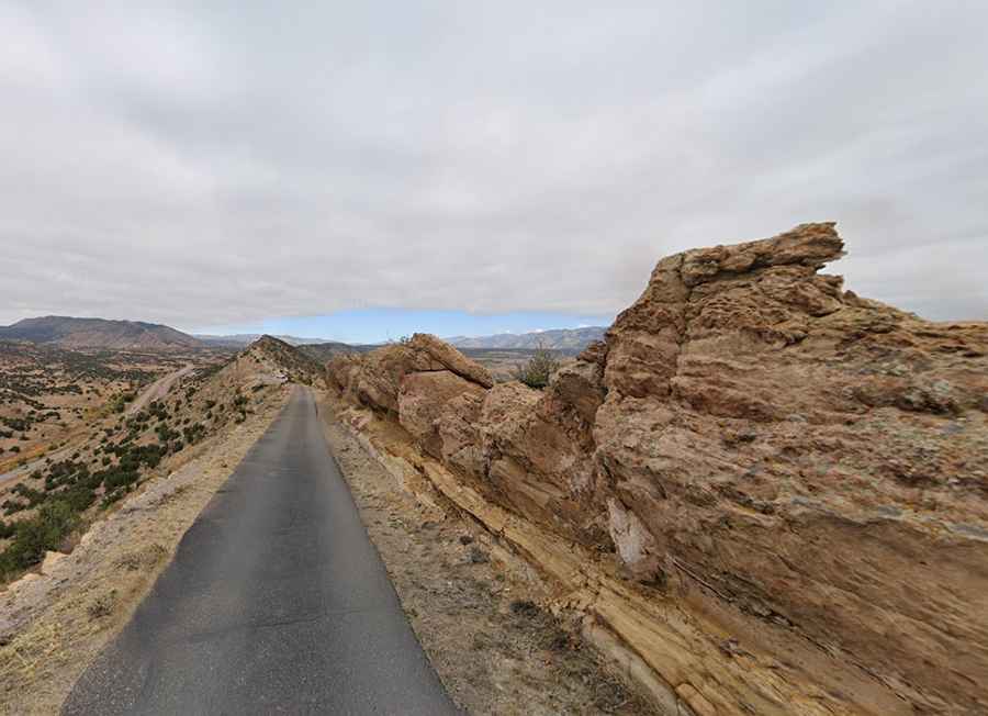 Skyline Drive in Colorado: You're Literally on a Little Strip of Roadway on Top of a Mountain