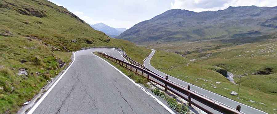Splügen Pass is an exciting Alpine pass