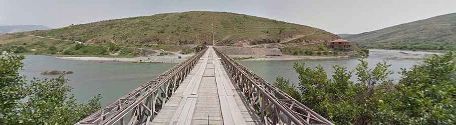 The Albanian Muhurr bridge is not for the faint of heart