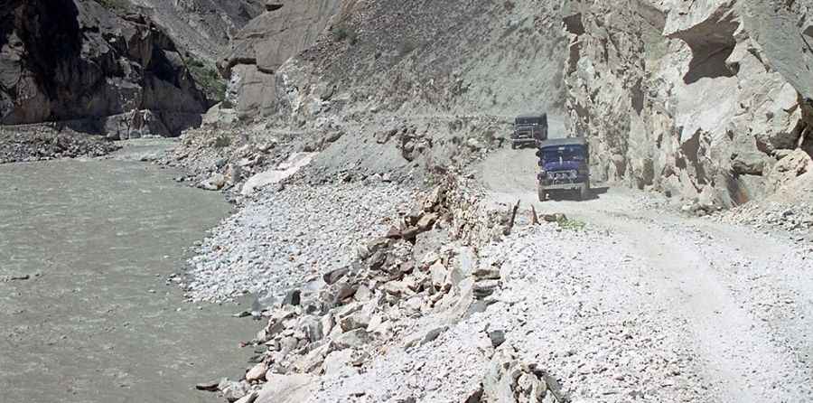 The Braldu Valley Road is said to be the scary of scaries