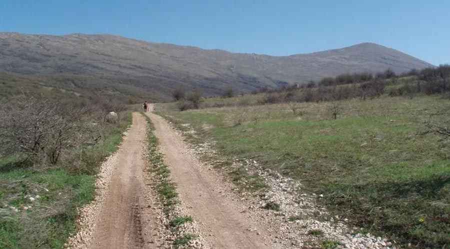 The breathtaking road to Šiljak