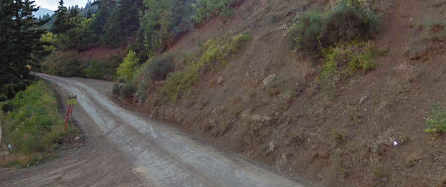 The Breathtaking Unpaved Road to Mount Giona