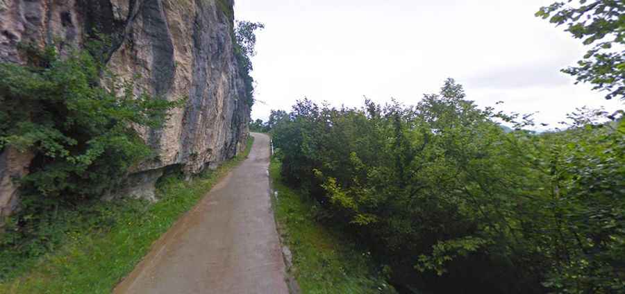 The brutal road to Santa Maria de Montgrony