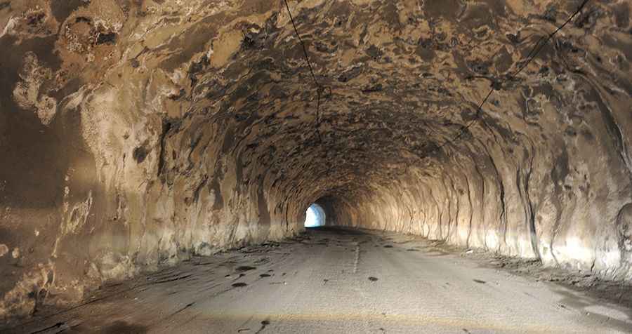 The Challenging and Narrow Kazbegi Tunnel